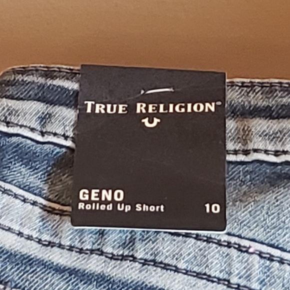 Brand new boys True Religion denim shorts s - Picture 2 of 3